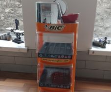 BIC Lighter Shop Display Unit