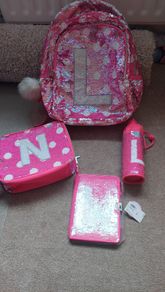 Kids backpack & School set - (New)