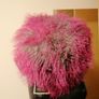 Women's Genuine Fur Lambswool Hat NWT Image 2