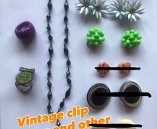Vintage clip on earrings (and other jewellery) gift ideas