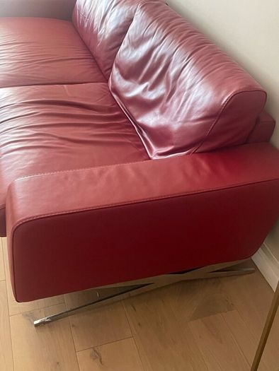 Roche Bobois Leather Sofa