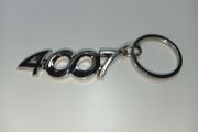 Keyring / Key Ring - Peugeot - 4007 - Suv - Monogram - Logo - Metal