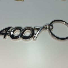 Keyring / Key Ring - Peugeot - 4007 - Suv - Monogram - Logo - Metal