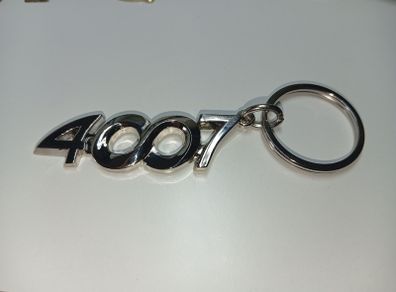 Keyring / Key Ring - Peugeot - 4007 - Suv - Monogram - Logo - Metal