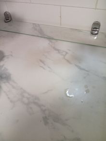 Quality Tempered Glass Bathroom Shelf