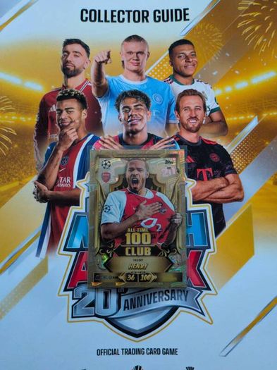 Thierry Henry Topps Match Attax 20th Anniversary 2026/27