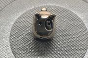 Pandora Silver Dog with Eye Patch