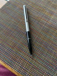 Paper Mate Silver Twist  Click Ballpoint Pen