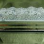 Vintage Mirrored Trinket Box - Vintage Original Box | Decorative Glass Cube Image 10