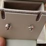 NEW - Hot Diamonds Giselle Silver Diamond Heart Stud Earrings Image 2