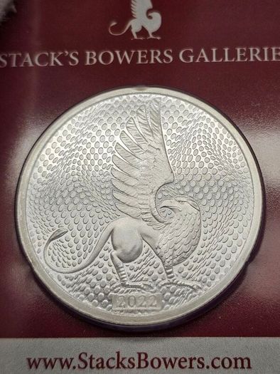 Stacks Bowers Galleries 1oz .999 Fine Silver Sealed in Original Holder