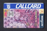 1995 Ireland 10 unit ACC Bank (Schlumberger SC7) Call Card Used. Telecom Eireann card number 1097