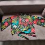 Multi Floral Wrap Long Sleeve Top   Stradivarius, Size M Image 6