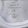 Girls White Tee- Shirt from Name It. Age 5 / EU 110 cm Image 2