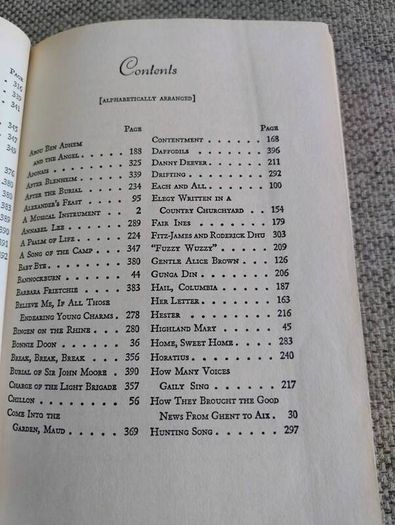 Treasury of Poems 1949 hardback 400 pages in very good condition with signs of wear on the cover see photos FREE STANDARD POSTAGE INCLUDED