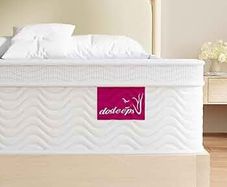 Double Mattress 4FT6 | 10.8 Inch Memory Foam & Pocket Sprung | 9-Zone Orthopedic Support,Medium Firm,Edge Support,Motion Isolation 135x190x27.5cm