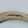 Vintage 9ct Gold Diamond Set Ring Fully Hallmarked London Size 54 Image 9
