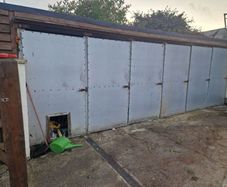 6 Steel shed doors