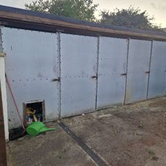 6 Steel shed doors