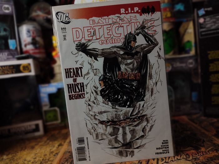 Detective Comics ! Batman ! Issue #846 ! Batman R.I.P. Tie-In ! 2008 ! by DC Comics !
