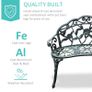 Garden Bench Cast Aluminium (LIMITED STOCK) Image 4