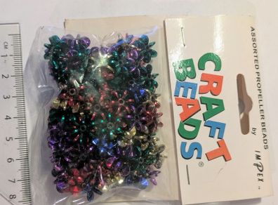 Assorted Propeller Beads - Craft Supplies