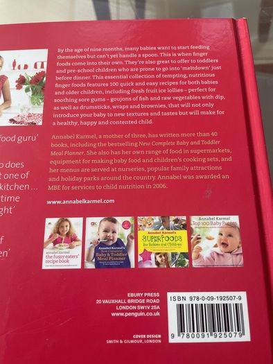 Annabelle Karmel Top 100 finger Foods hardback