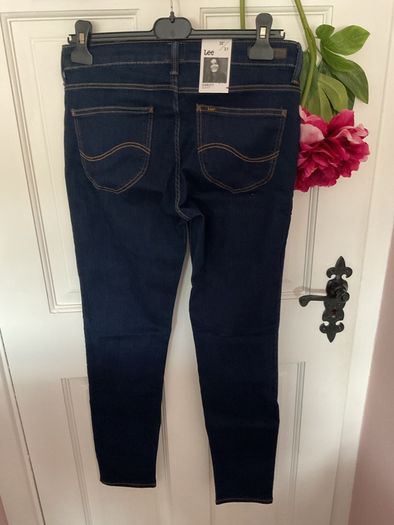 jeans Bnwt Lee dark denim skinny jeans w30 l 31