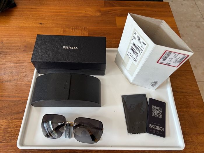 Prada polarised sunglasses