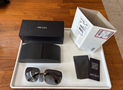 Prada polarised sunglasses