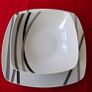 Square dinnerware set - 23 pieces Image 3