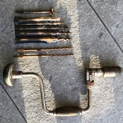 Vintage Brace Drill & Auger Bits