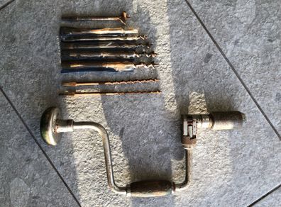 Vintage Brace Drill & Auger Bits