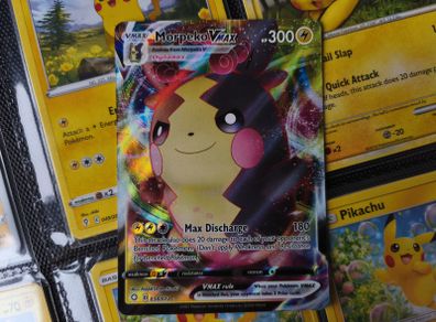 Morpeko Vmax ! Ultra Rare ! from Shining Fates Set ! 2021 ! Pokemon Card !