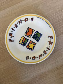 Friends TV show plate
