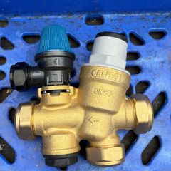 Caleffi PRV pressure reducing valve.