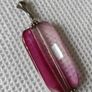 Sterling silver glass pendant Image 3