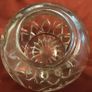 cut glass sugar bowl with lidded tong's Image 2