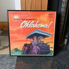 Framed Oklahoma Vinyl Cover