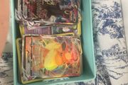 lots of pokemon cards
