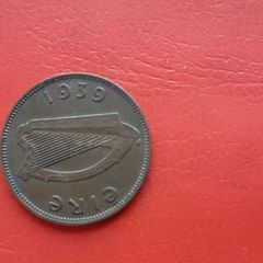 Irish Republic. 1939 Farthing.  Good condition!