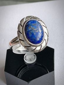Mexican sterling silver 925 ring with Lapis Lazuli