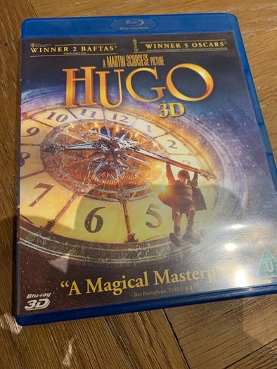 Hugo (2011) 3D Blu-Ray