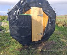 DIY Mobile Sauna Project - Fully Insulated with Stove & Rocks