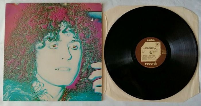 Marc Bolan And T Rex Across The Airwaves Vinyl Lp Cube Records For Sale 