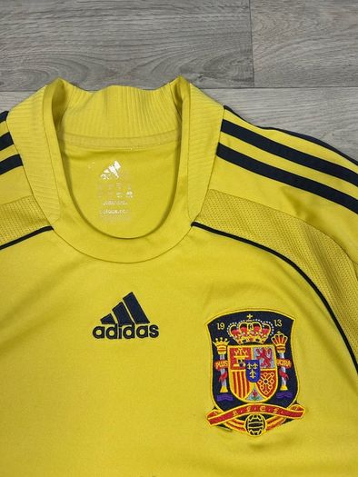 Vintage 2007 Adidas Spain Away Jersey Shirt Mens XL