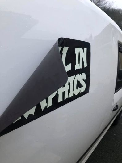Van sign writing