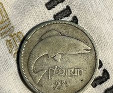 Irish Silver Florin 1939