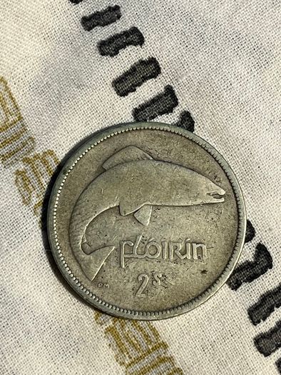 Irish Silver Florin 1939