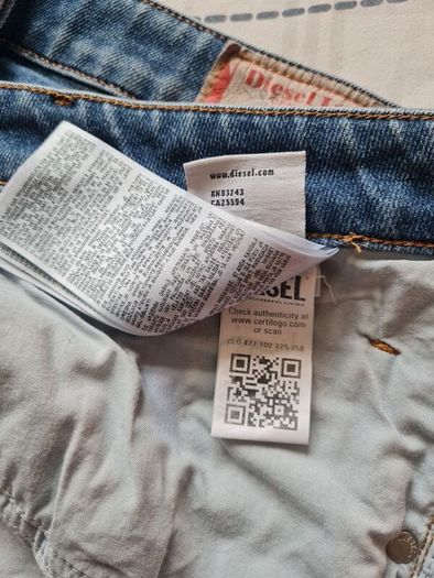 Diesel industry jeans Size 30/30 button fly blue denim In excellent condition
